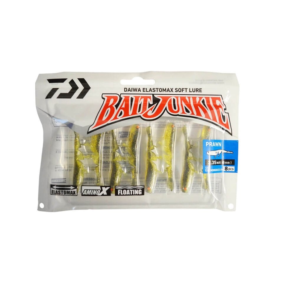 Daiwa Bait Junkie Prawn 6 Cm Silikon Karides Yem