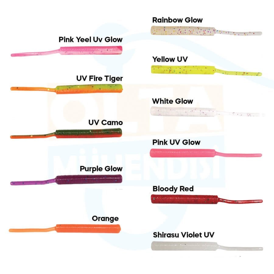 Ryuji Tiny Worm 5 Cm Kokulu Silikon Yem