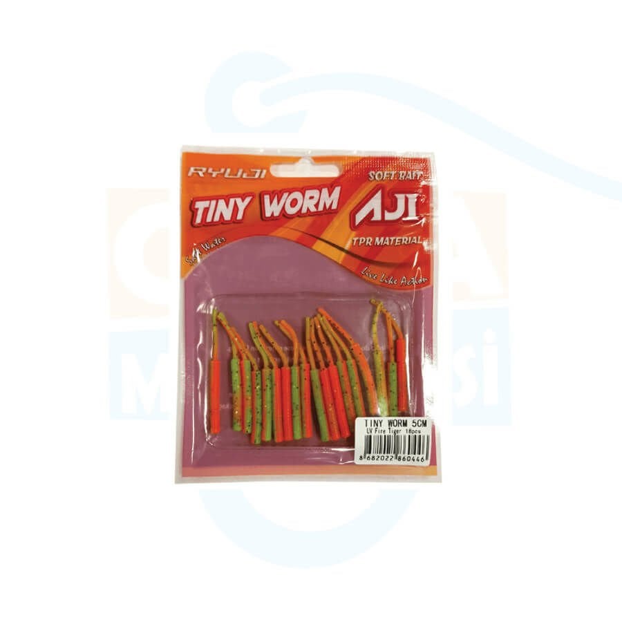 Ryuji Tiny Worm 5 Cm Kokulu Silikon Yem