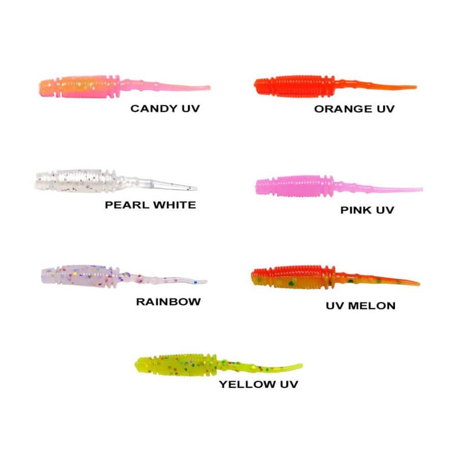 Ryuji Rock Worm 4 cm Kokulu Silikon Yem