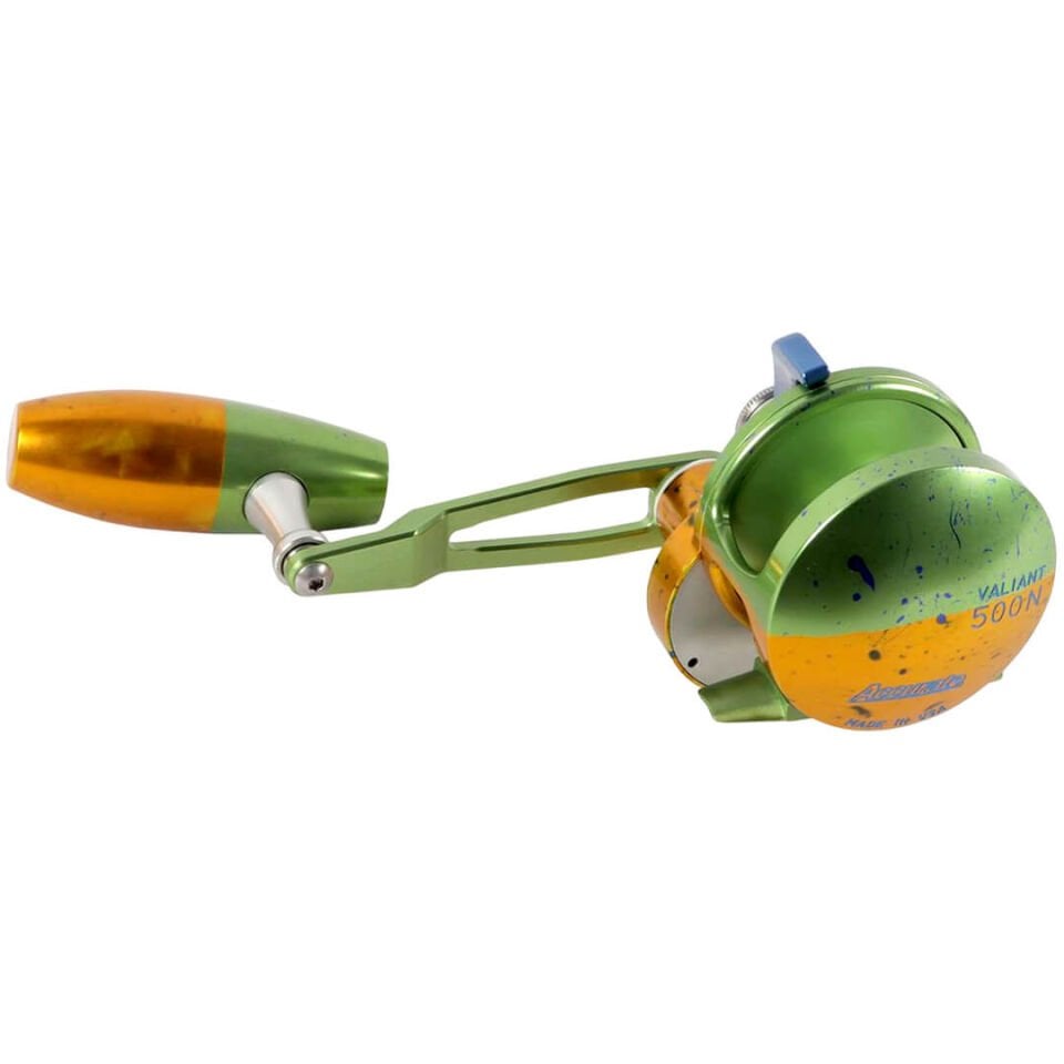 Accurate Valiant Twindrag 500N Narrow Mahi Slow Pitch Çıkrık Olta Makinesi