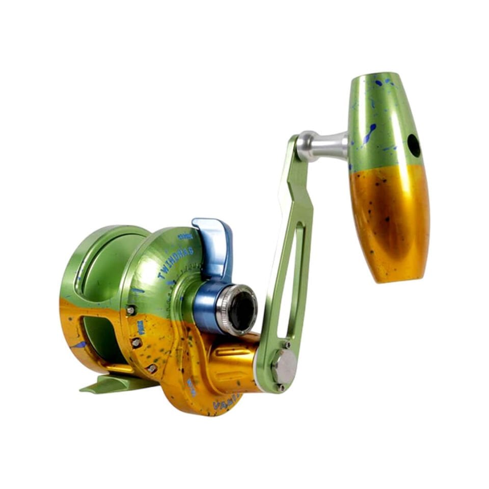 Accurate Valiant Twindrag 500N Narrow Mahi Slow Pitch Çıkrık Olta Makinesi