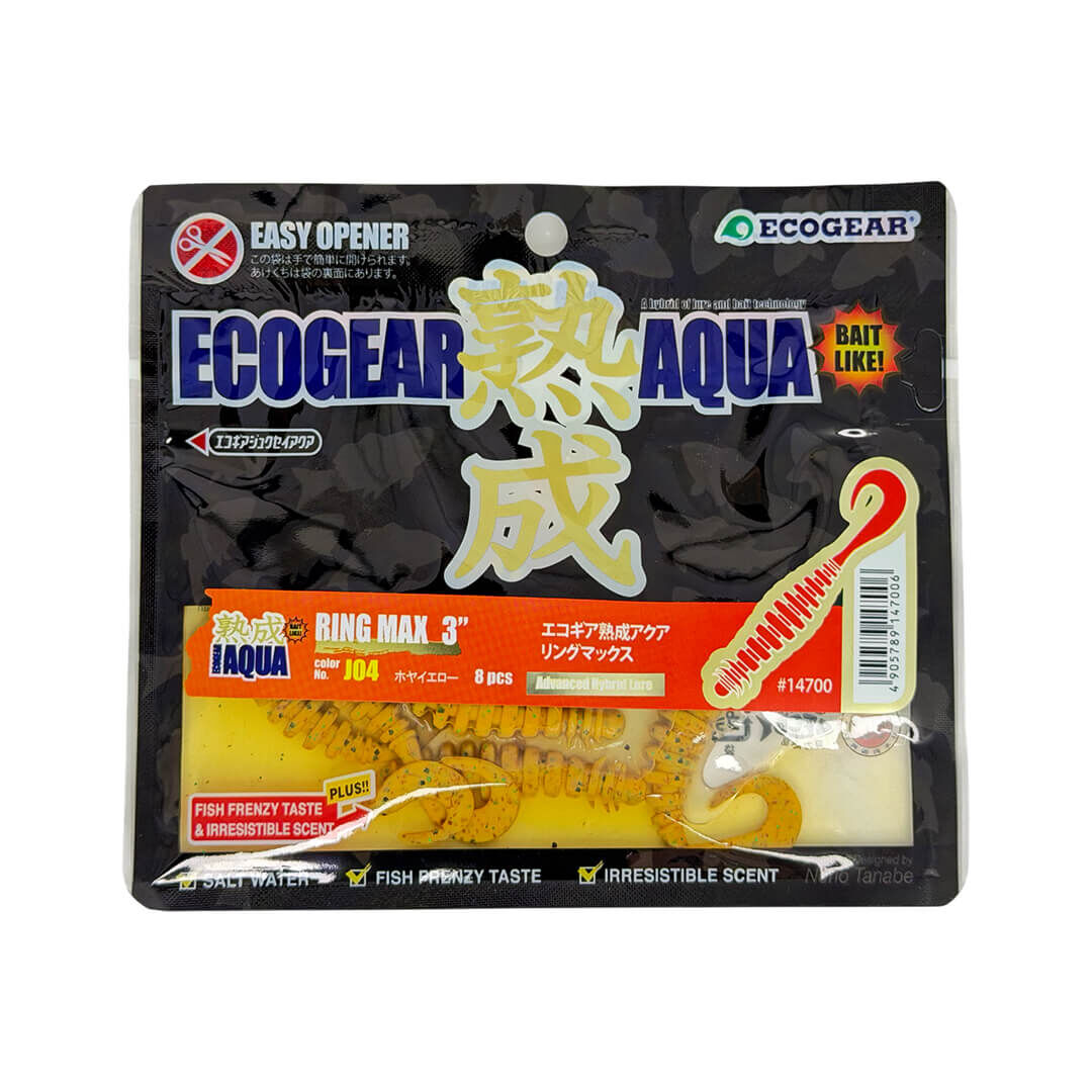 Ecogear Aqua Ring Max 3″ 7.5 Cm Silikon Yem