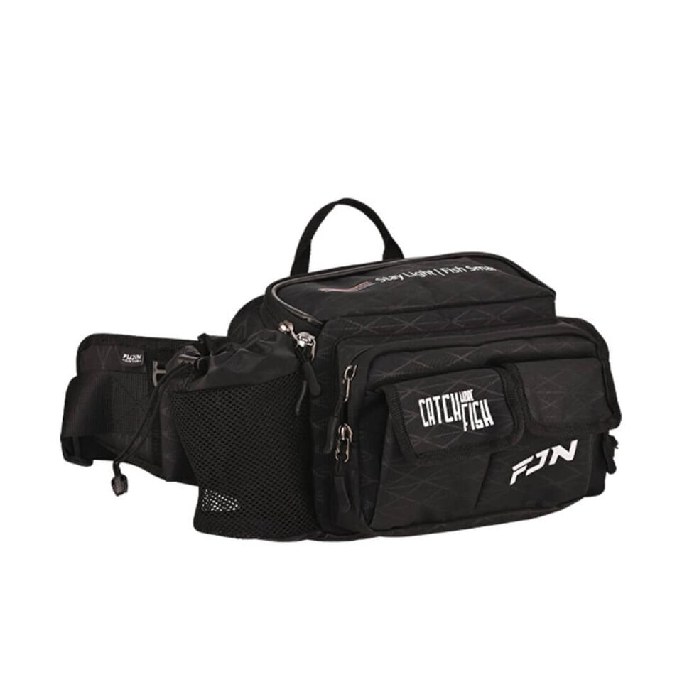 Fujin AjiGo Bel Çantası Black - Balıkçı Çantası