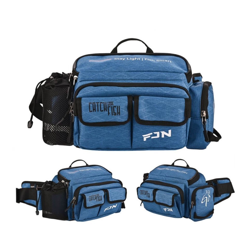 Fujin AjiGo Bel Çantası Indigo - Balıkçı Çantası