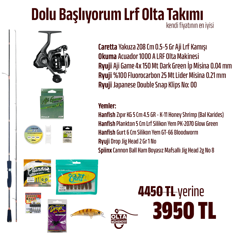 Dolu Başlıyorum Lrf Olta Takımı
