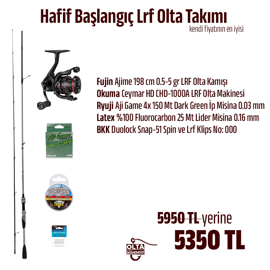 Hafif Başlıyorum Lrf Olta Takımı
