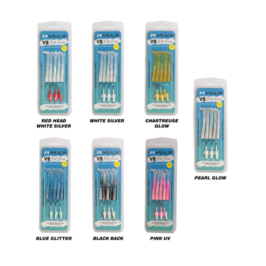 Ryuji V8 Silikon 10 Cm 10 Gr Maket Yem