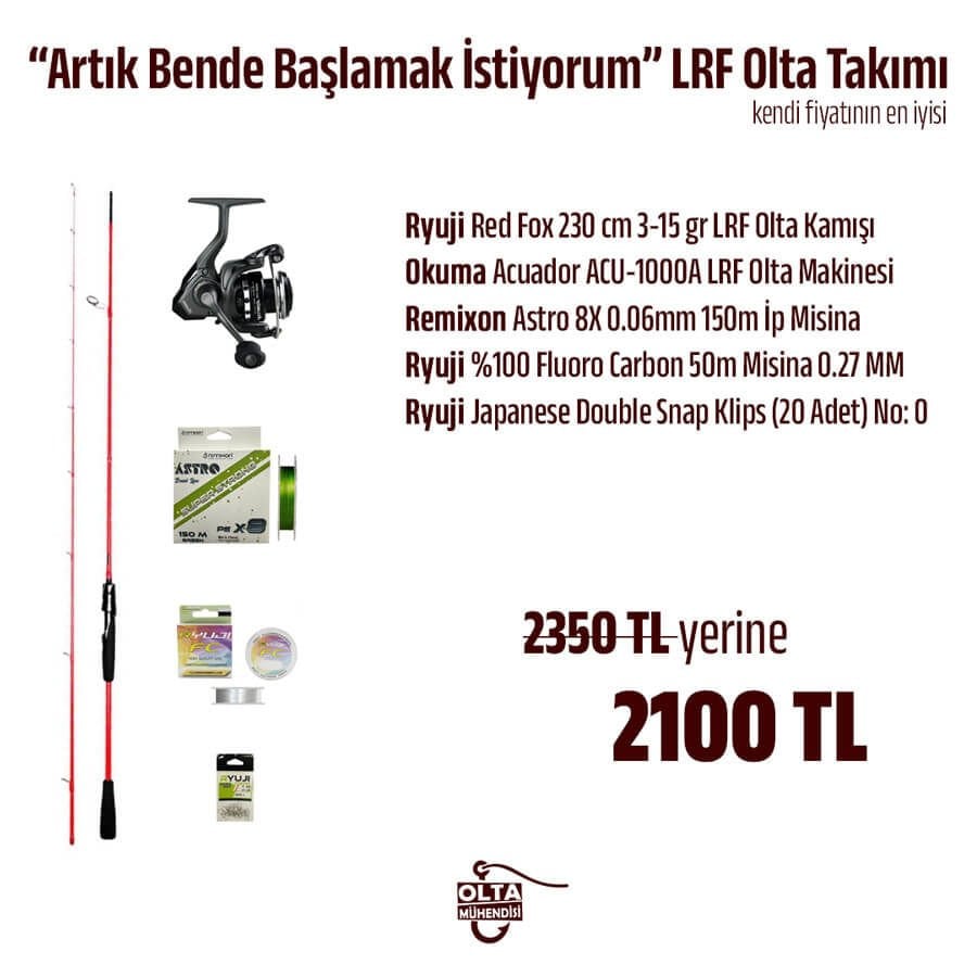 “Artık Bende Başlamak İstiyorum” LRF Olta Takımı