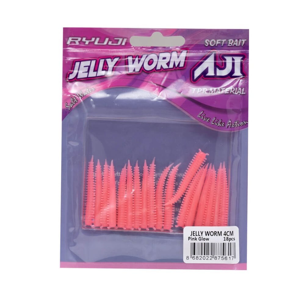 Ryuji Jelly Worm 4 Cm Silikon Yem