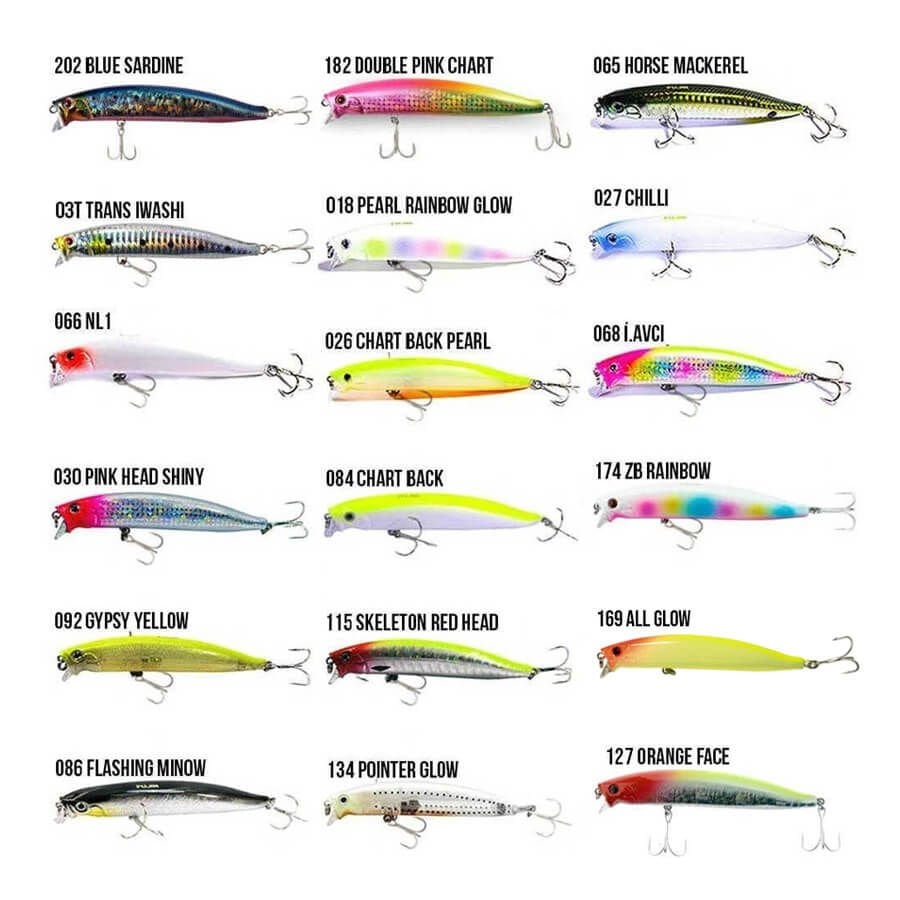 Fujin Punisher 10.5 Cm 16 Gr Maket Balık 018 Pearl Rainbow Glow