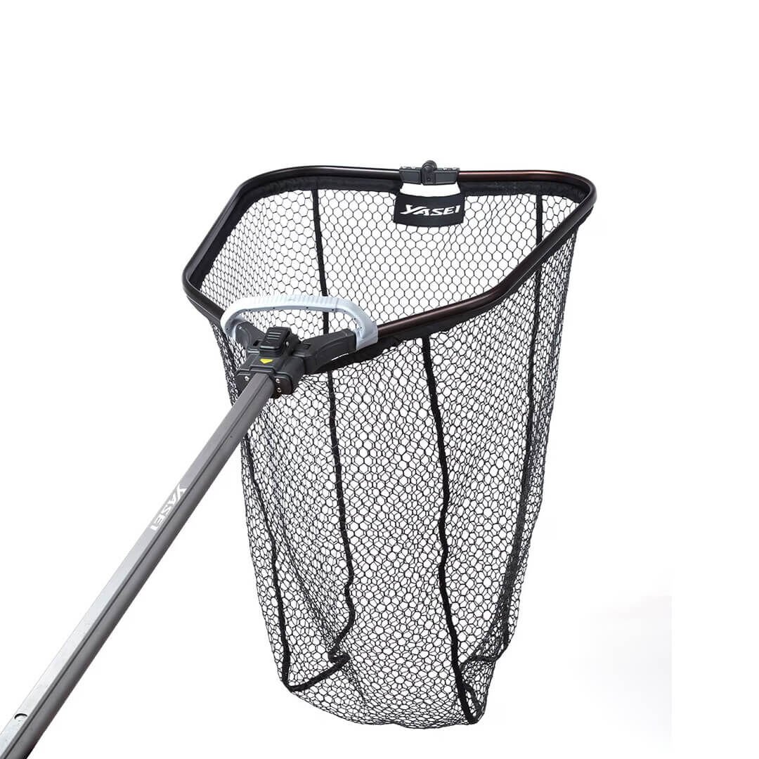 Shimano Yasei Medium Rubber Net Katlanır Balıkçı Kepçesi