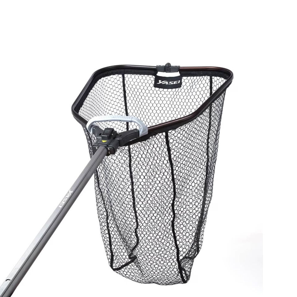 Shimano Yasei Medium Rubber Net Katlanır Balıkçı Kepçesi