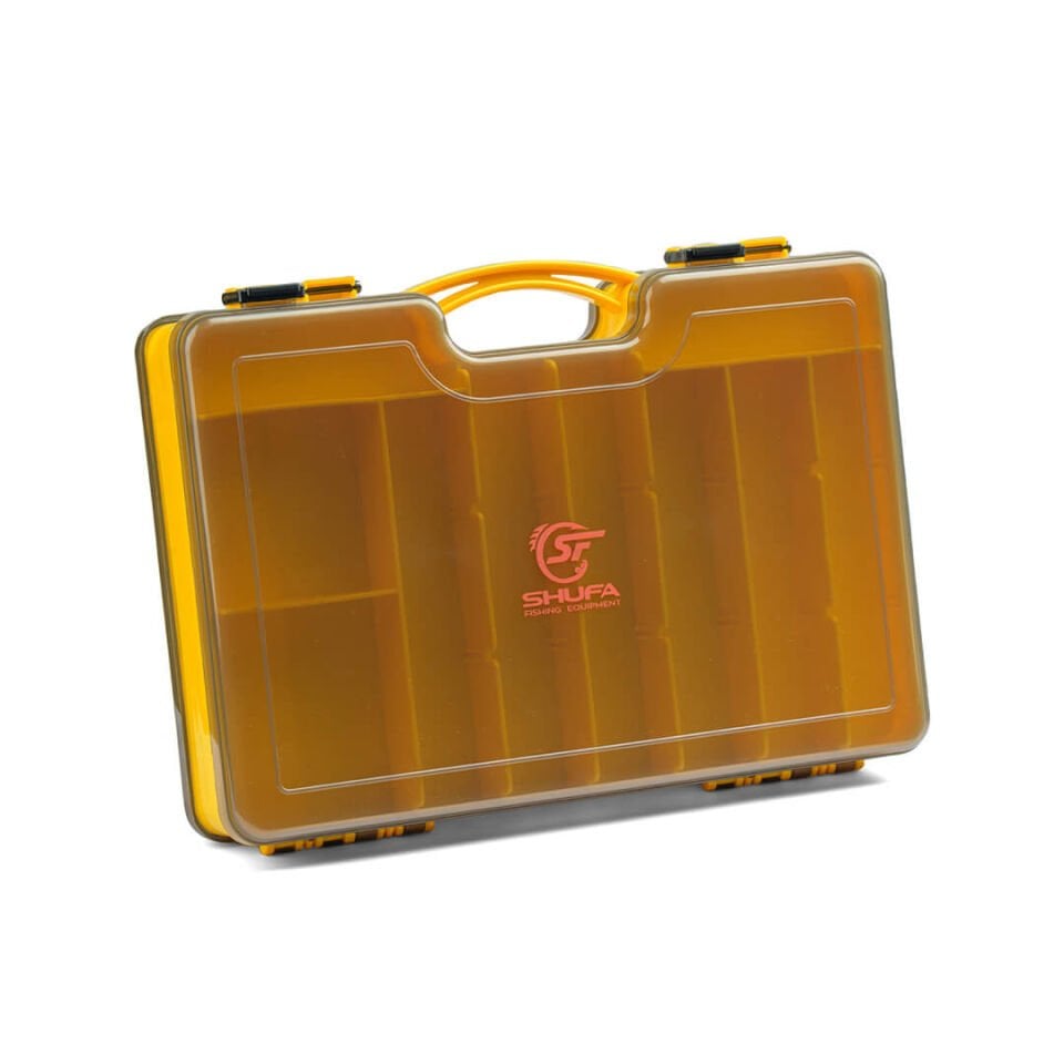 Shufa El Tutamaçlı Çift Taraflı Balıkçı Kutusu - Sarı