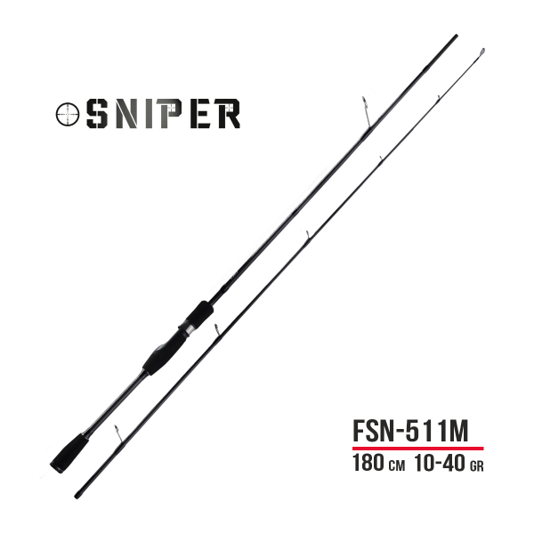 Fujin Sniper 180 cm 10-40 gr Spin Olta Kamışı