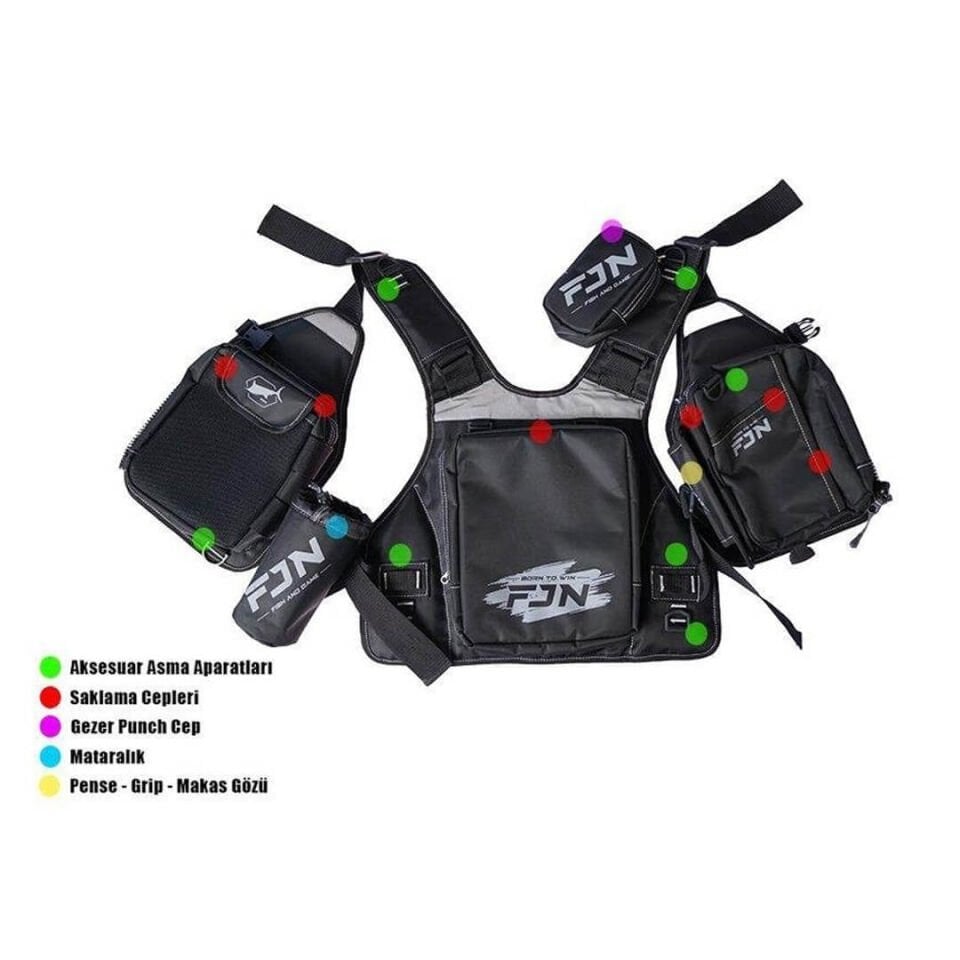 Fujin Shogun Vest Spin Yeleği