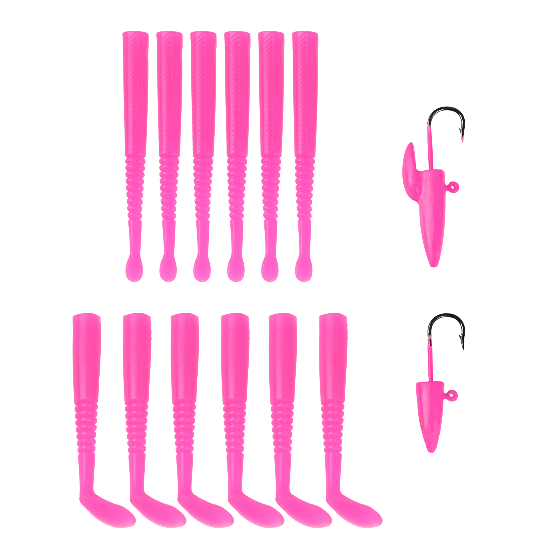 Fujin Micro Sandeel Kit - Silikon LRF Yemi PINK GLOW