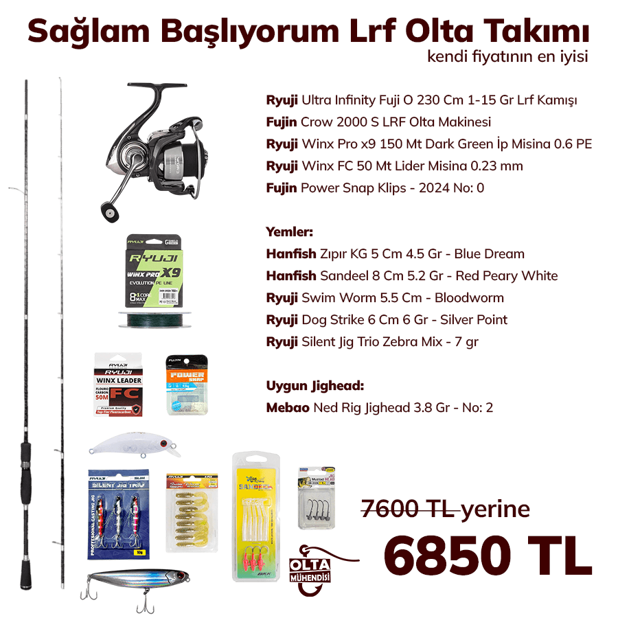 Sağlam Başlıyorum Lrf Olta Takımı