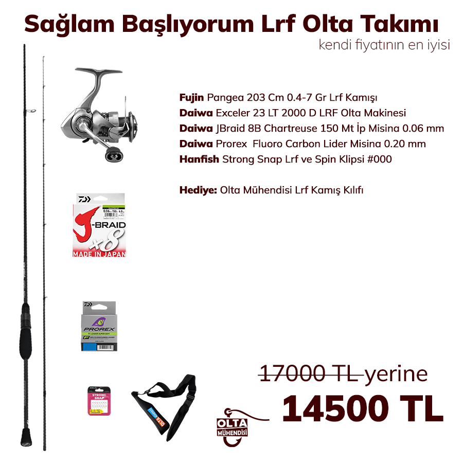 Sağlam Başlıyorum Lrf Olta Takımı
