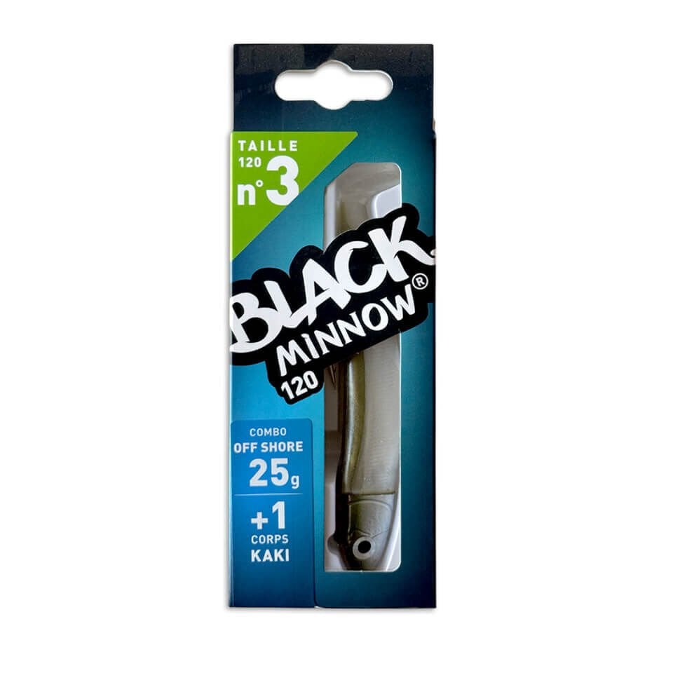 Fiiish Black Minnow BM120/3 BM191 Combo Off Shore 25 Gr - Kaki