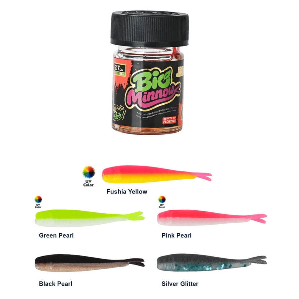 Fujin Bio Minnow 3.7 Cm LRF Silikon Yem