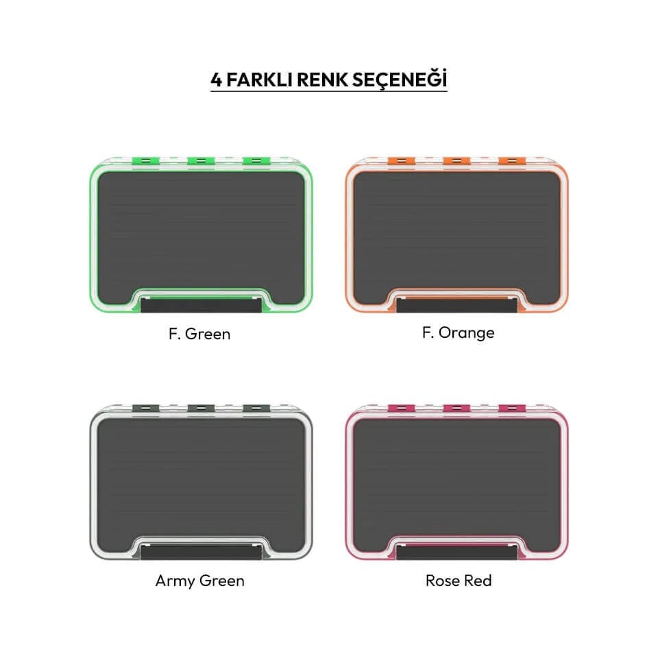 Mebao MB-HP138A Army Green Jighead ve İğne Kutusu