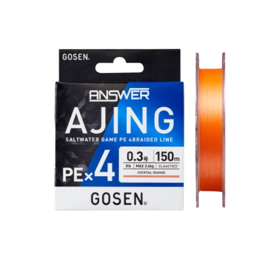 Gosen Answer Ajing PE 4x 150 Mt İp Misina