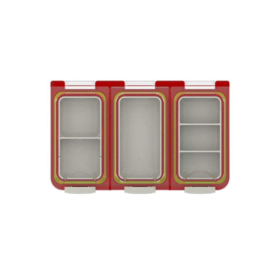 Mebao MK-123 Su Geçirmez Klips ve İğne Kutusu - Kırmızı