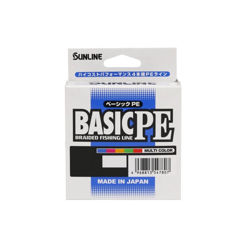 Sunline Basic PE 4x Multi Color 150 Mt İp Misina