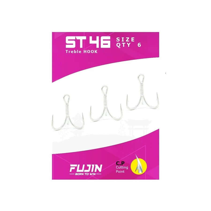 Fujin ST46 Üçlü Maket Balık İğnesi