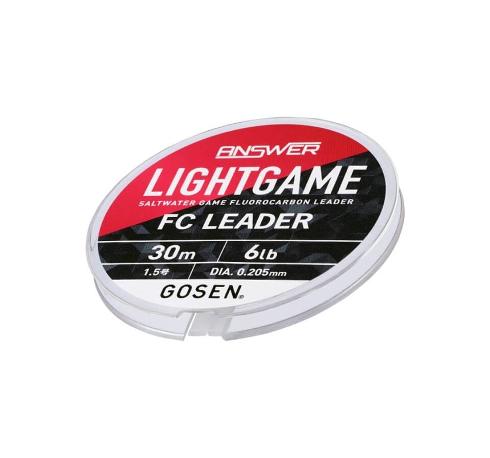 Gosen Answer Light Game 30 Mt Fluorocarbon Misina