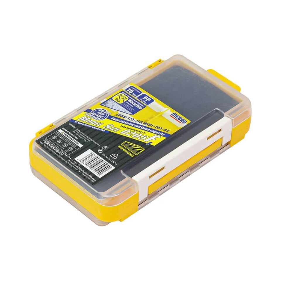 Mebao MBF1 Çift Taraflı EVA Maket ve Jighead Kutusu - Sarı