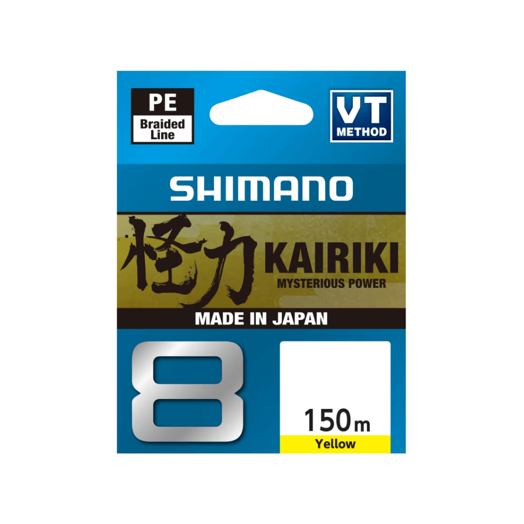 Shimano Kairiki 8x 150M Yellow Örgü İp Misina