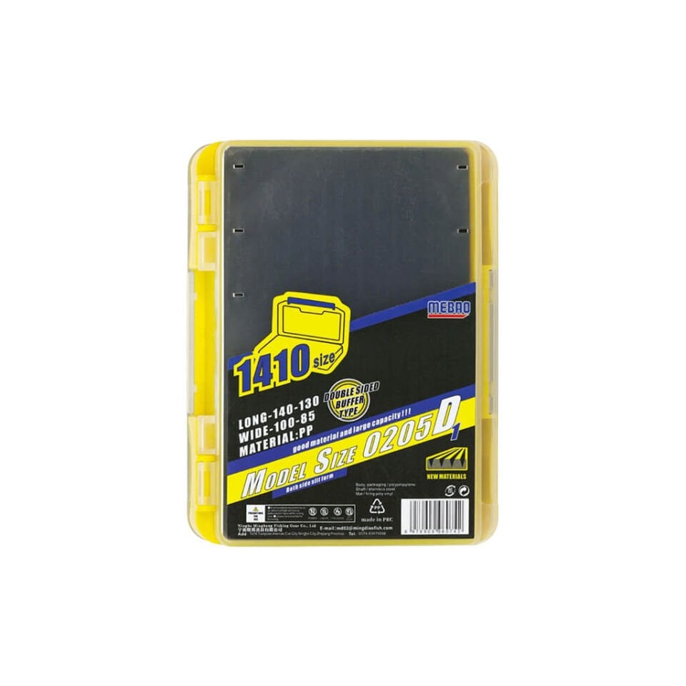 Mebao MBD1 Çift Taraf EVA Jig ve Jighead Kutusu