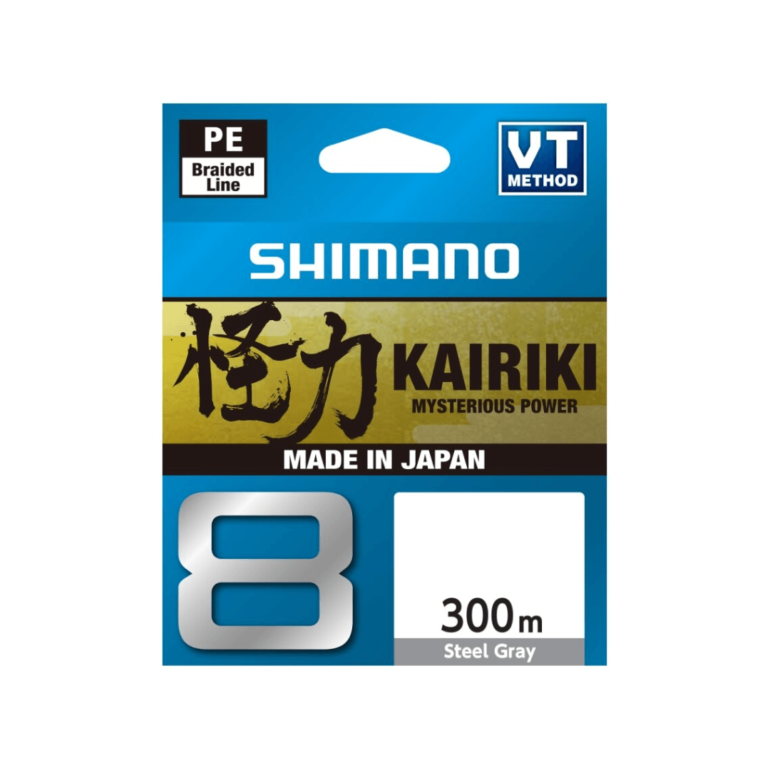 Shimano Kairiki 8 300m Steel Gray İp Misinası