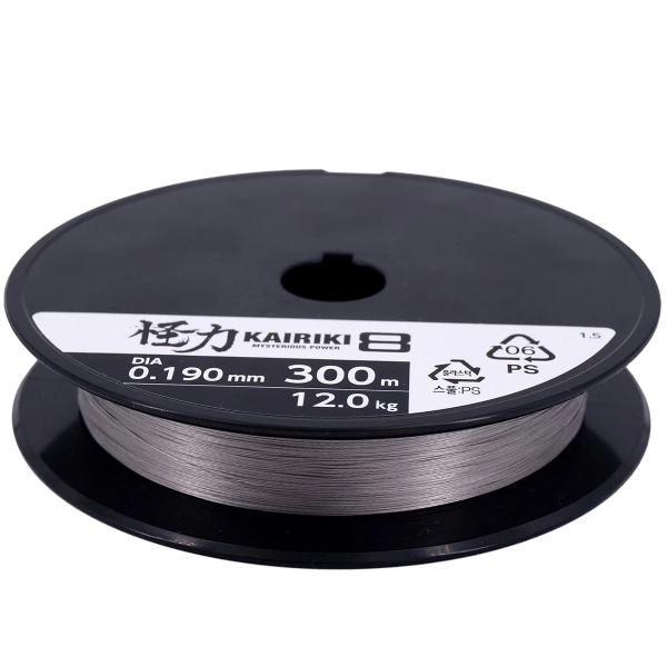 Shimano Kairiki 8 300m Steel Gray İp Misinası