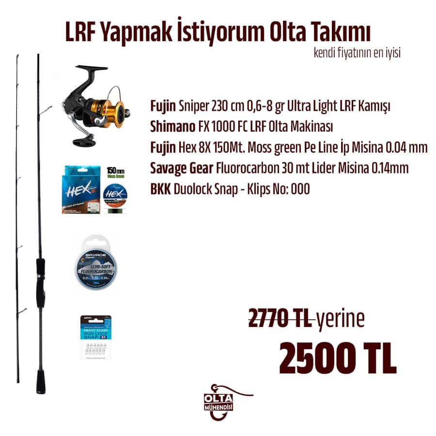 LRF Yapmak İstiyorum Olta Takımı