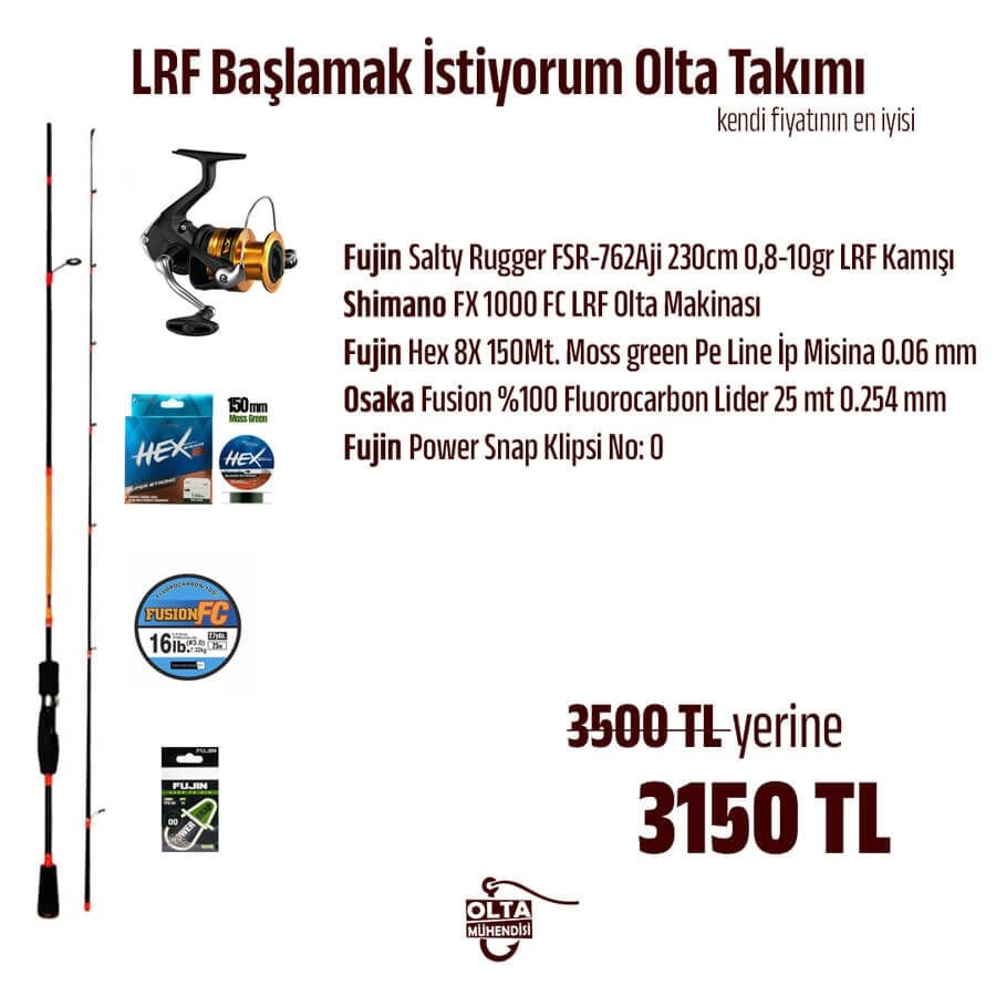 LRF Başlamak İstiyorum Olta Takımı