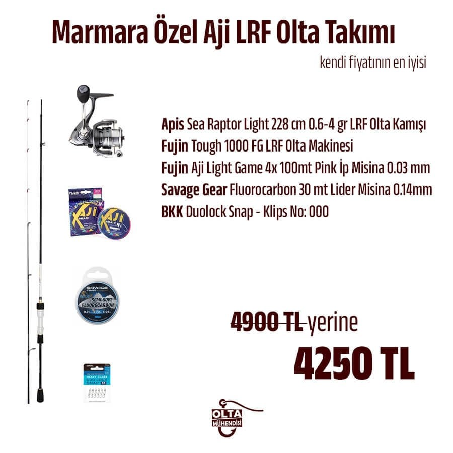 Marmara Özel Aji LRF Olta Takımı