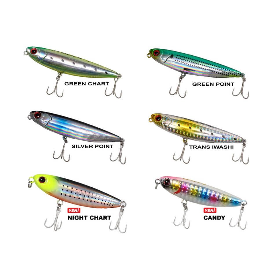 Ryuji Dog Strike 6 Cm 6 Gr Su Üstü Maket Balık