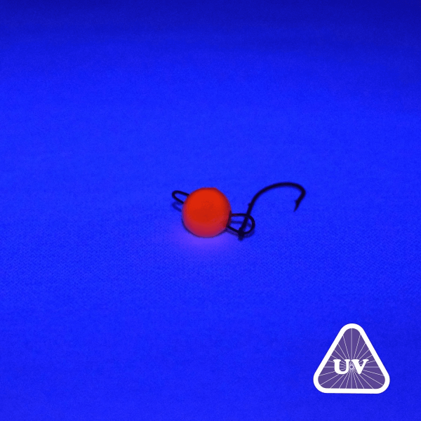 Spiinx Flash Head UV Kırmızı Jig Head