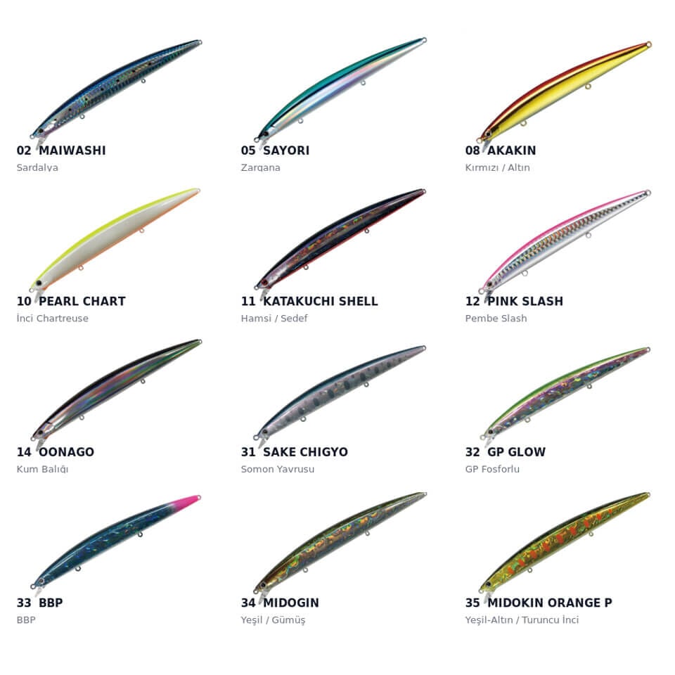 Smith Haluca 165S 16.5 Cm 33 Gr Sinking Maket Yem