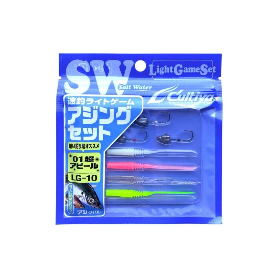Cultiva 82934 LG-10 Ajing Game Set - 01