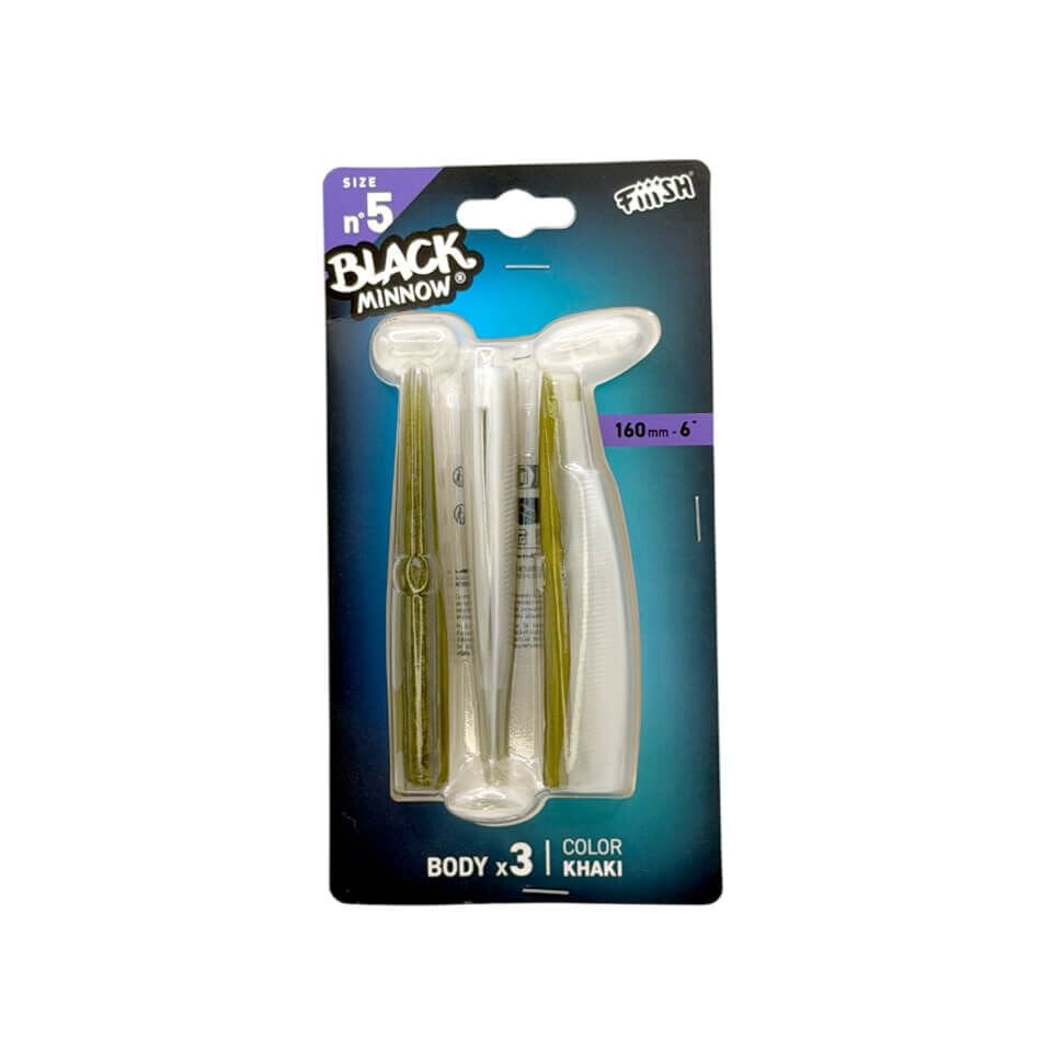 Fiiish Black Minnow BM160/5 BM016 3 Adet Gövde - Kaki