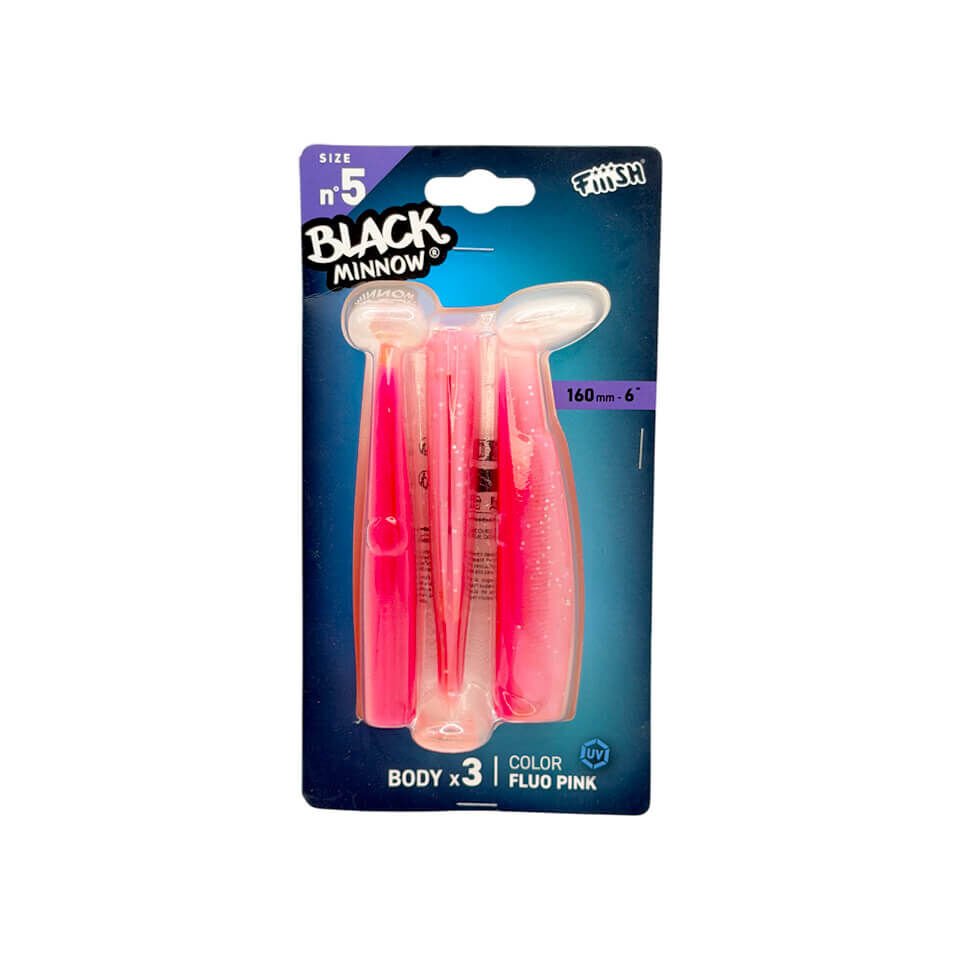 Fiiish Black Minnow BM160/5 BM359 3 Adet Gövde - Rose Fluo
