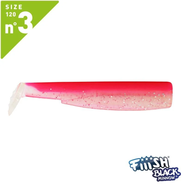 Fiiish Black Minnow BM120/3 BM351 3 Adet Gövde - Rose Fluo