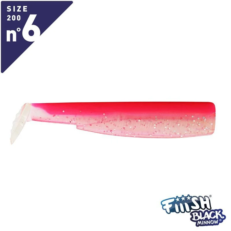 Fiiish Black Minnow BM200/6 BM361 2 Adet Gövde - Rose Fluo