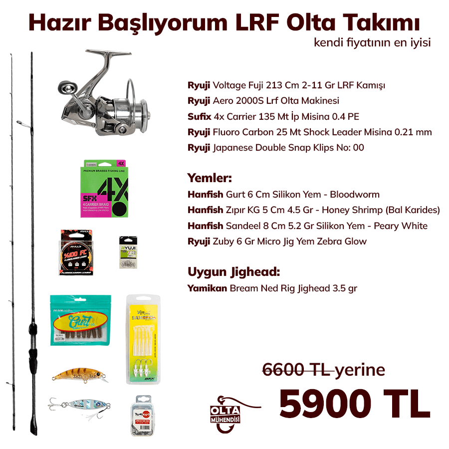 Hazır Başlıyorum LRF Olta Takımı