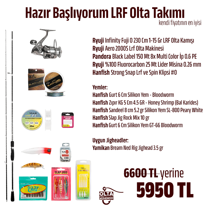 Hazır Başlıyorum LRF Olta Takımı