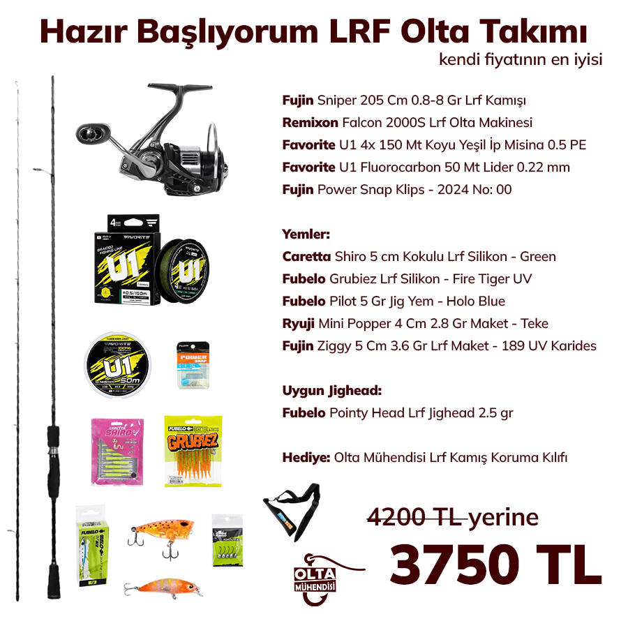 Hazır Başlıyorum LRF Olta Takımı